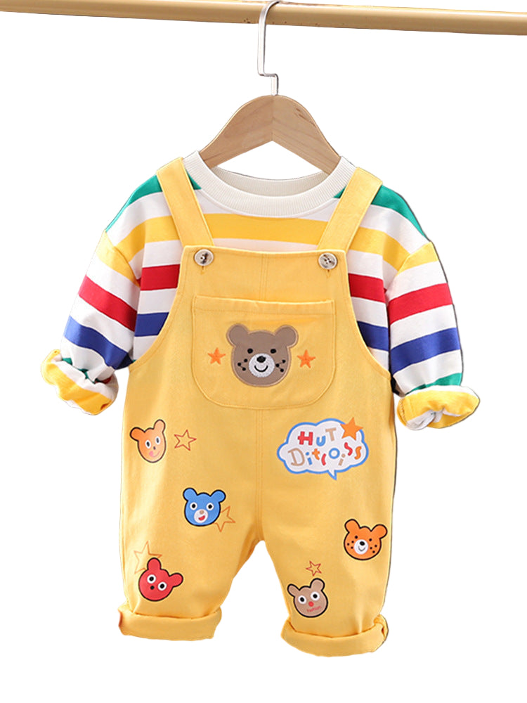 Boys' Top Overalls Suit